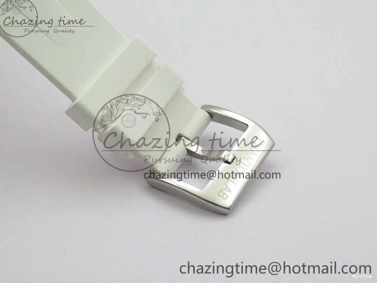 MiroTime 0123 Submariner Phantomlab Transparent KZF Best Edition Blue Fruit Dial on White Rubber Strap VR Classic 2563